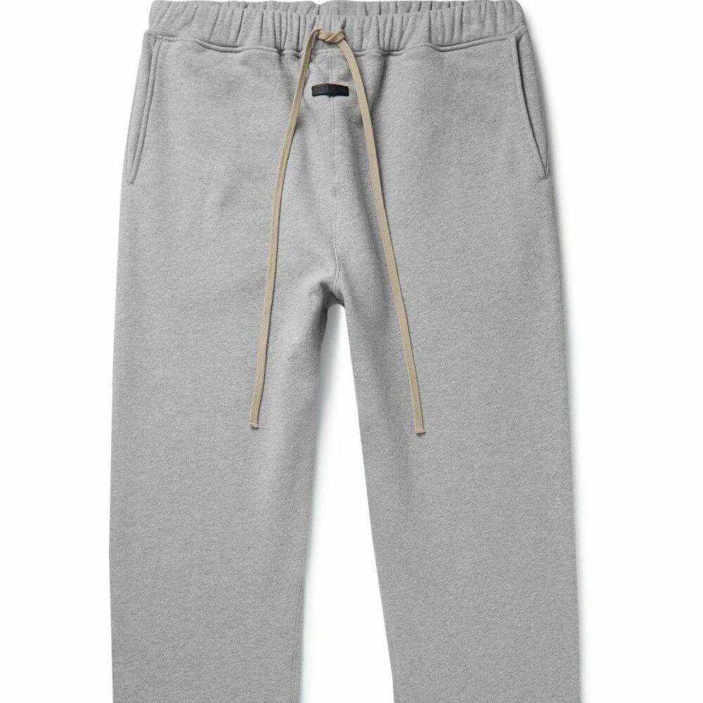 Fear of God - Mainline Eternal Straight-Leg Cotton-Jersey Sweatpants - Gray